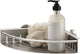 Tiger Boston - support de douche - panier de douche d'angle 24,7 cm - acier inoxydable brossé