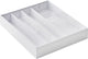 Range-couverts Yamazaki extensible - diagonale - tour - blanc