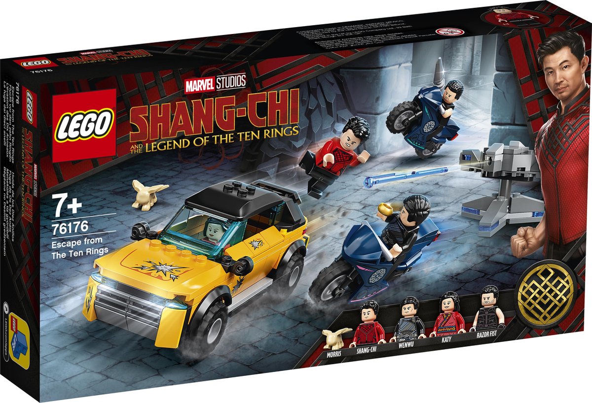 Lego - merveille - shang-chi - évasion des dix anneaux - 76176