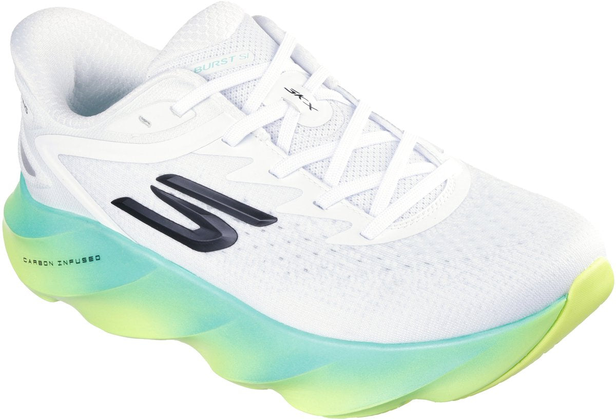 Skechers skx aero burst - si chaussures de sport pour hommes - blanc