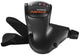 Shimano pouce manette de vitesse revo nexus sl-7s50 caoutchouc argent 3 pièces