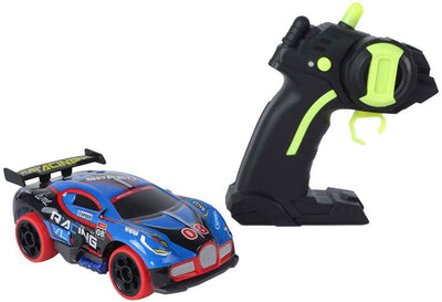 RCA Roadstar RC Rally Rally Rally avec léger 2,4 GHz bleu, 13 cm