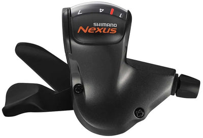 Shimano pouce manette de vitesse revo nexus sl-7s50 caoutchouc argent 3 pièces