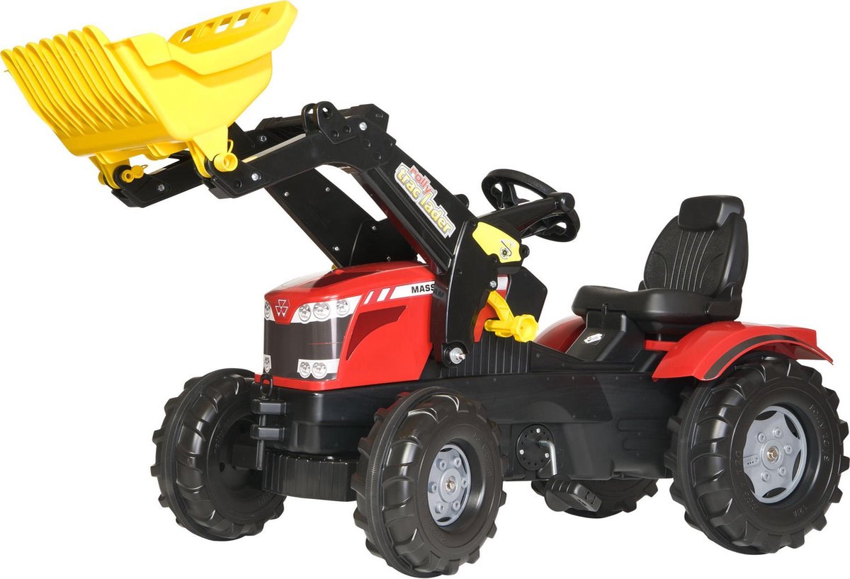 Rolly Toys Stair Tracteur Rollyfarmtrac MF 8650 rouge noir