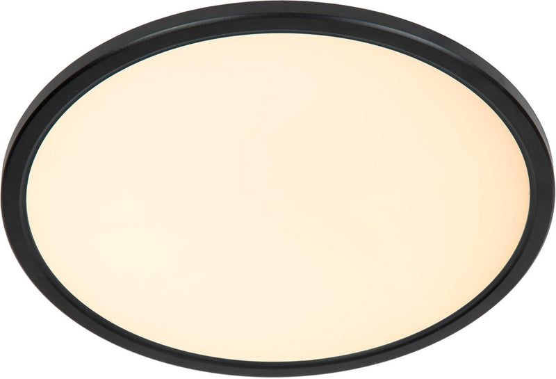 Lucide roulette - plafonnier (plafonnier) - ø 32 cm - LED dimmable - CCT - 1x20W 2700K 6500K - RGB - opale