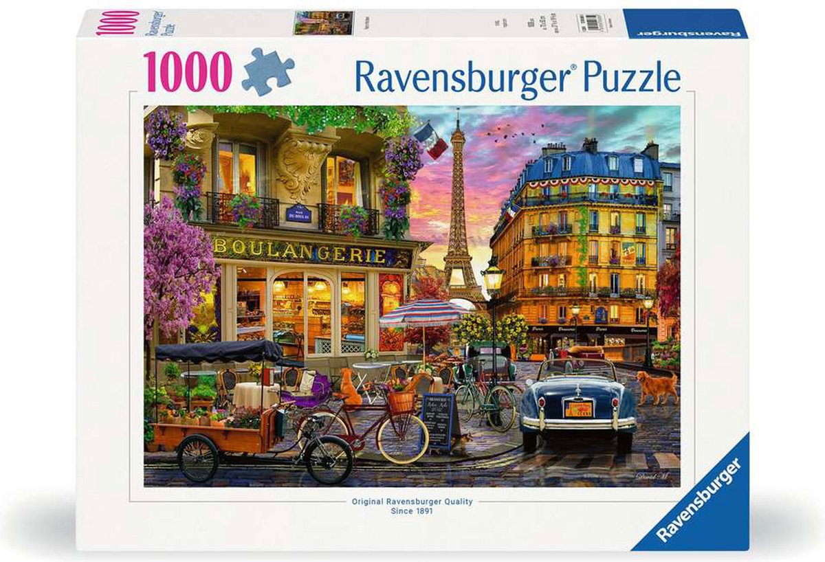 Ravensburger – Paris aux premières lueurs – puzzle – 1000 pièces