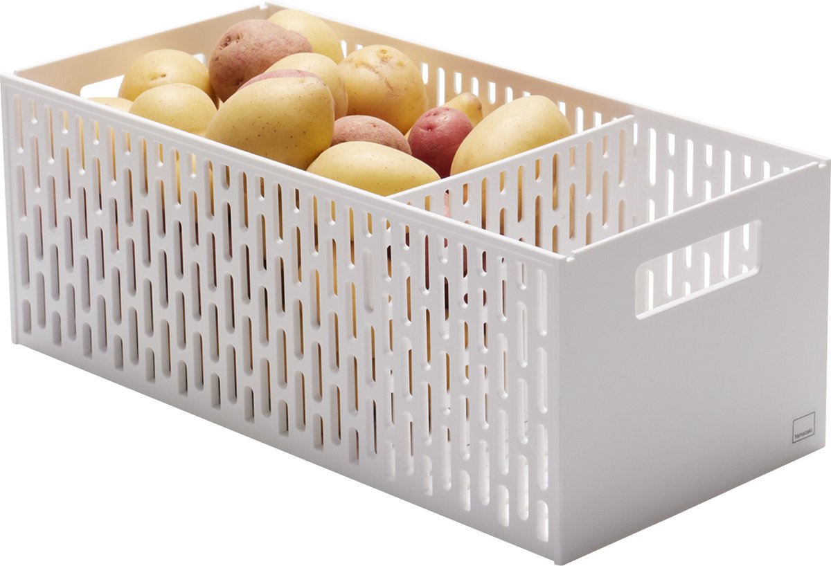 Panier à légumes Yamazaki - tour - blanc