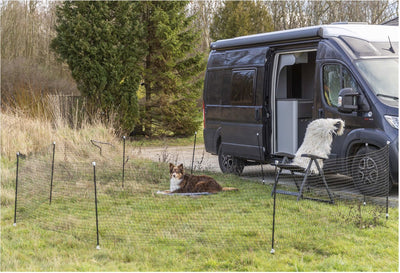 Trixie Mobile Fence Black