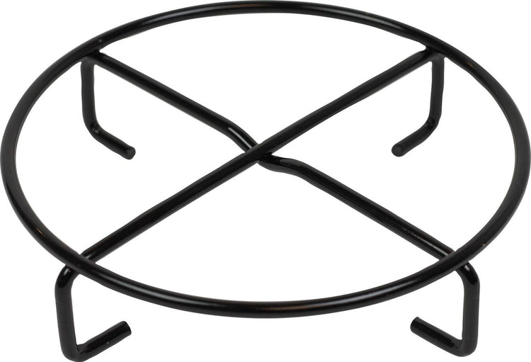 Porte-casseroles d'extérieur Valhal - noir, acier, diamètre 20 cm - vh20ls