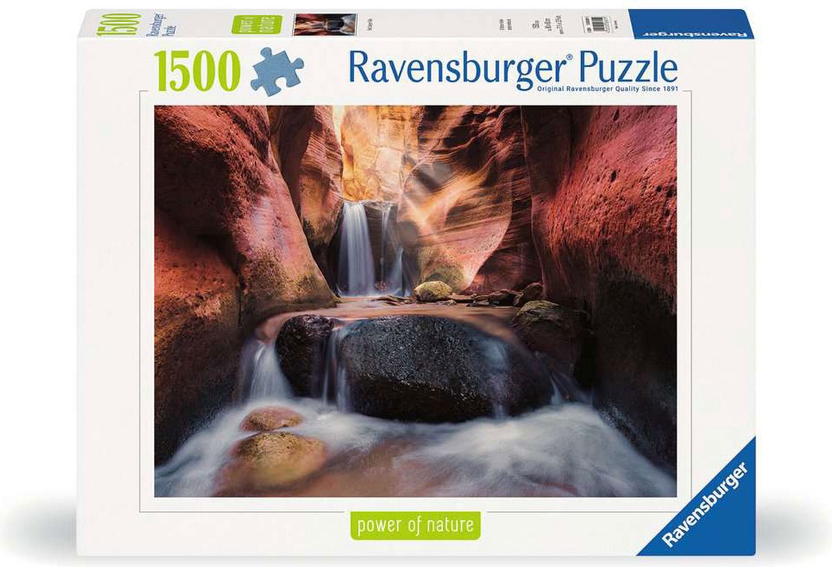 Ravensburger Jigsaw Puzzle der Wasserfall Im Red Canyon, 1500e.