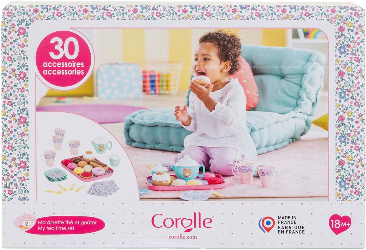 Corolle mon service à thé pour poupée, 30 pcs.