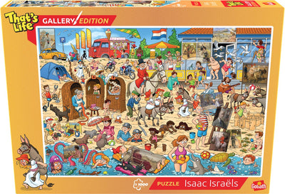 Goliath c'est la vie édition galerie : Isaac Israel - 1000 pièces de puzzle - puzzle (68x48cm)