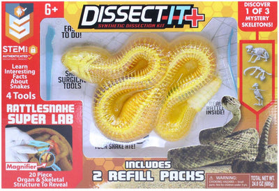 Dissect-it dissèque un méga coffret cadeau serpent à sonnette