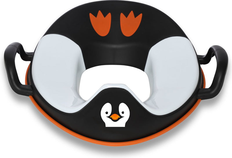 My Carry Potty Seat Réducteur Pingouin – Réducteur de toilettes pour tout-petits – Entraîneur de toilettes – Antidérapant – Apprentissage de la propreté