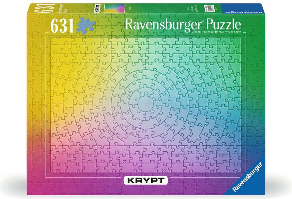Ravensburger Jigsaw Puzzle Kryp Gradient, 631e.