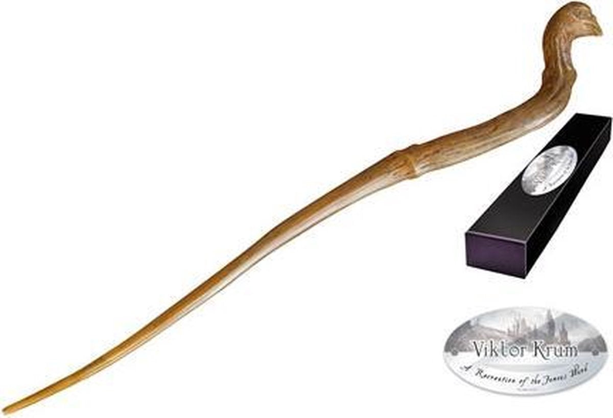 Baguette Harry Potter (magique) sans marque sans marque Viktor Krum (édition personnage) marron