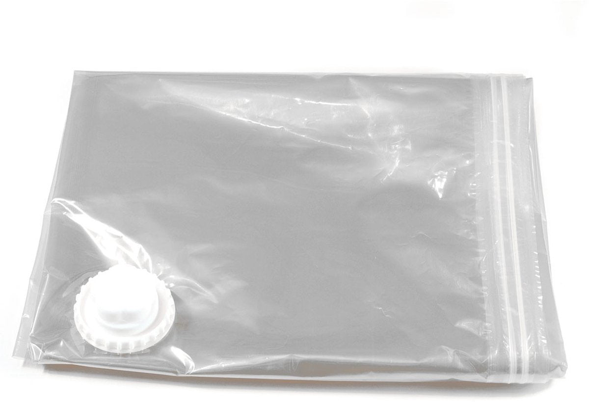 Wenko sac de rangement sous vide pour vêtements cube l 70x135cm plastique transparent - sac pour vêtements sous vide