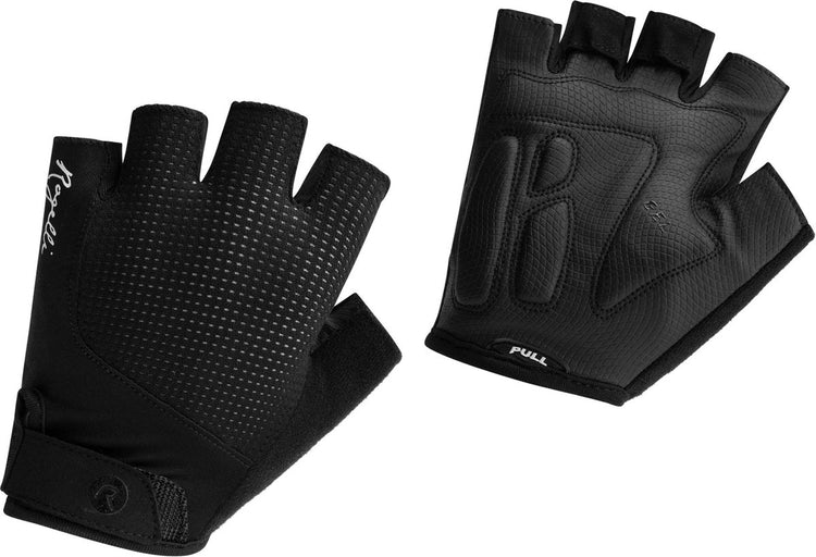 Rogelli gants de cyclisme essentiels femmes - été - noir - s