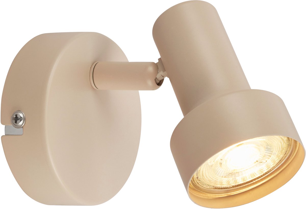 Briloner b.k.licht tapp - spot en saillie - spot de plafond - 1x gu10 - beige taupe - ⌀8cm
