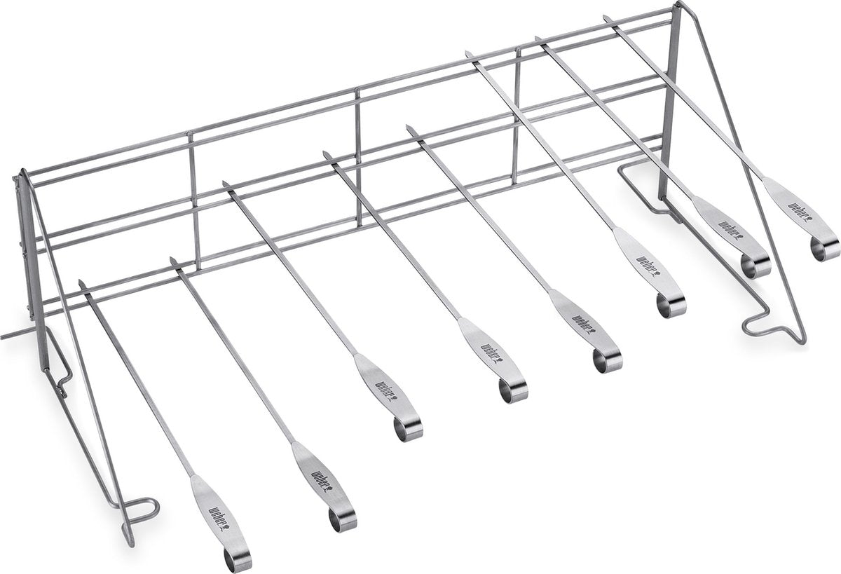 Weber 7635 brochettes d'accessoires pour barbecue d'extérieur