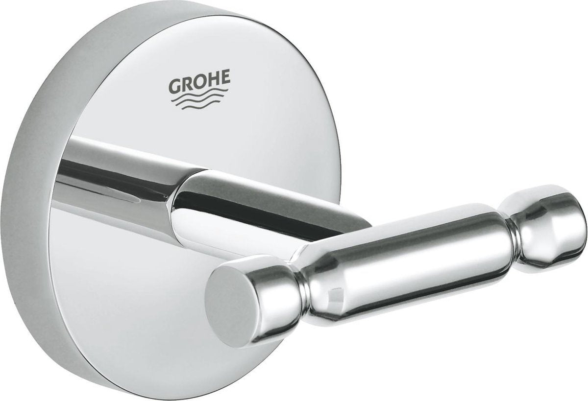 Grohe bau cosmopolitan bathrobe hook - towel hook - metal - chrome
