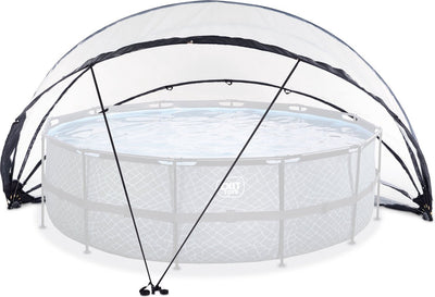 Exit toys exit auvent de piscine eco ø550cm - dôme de piscine - universel - accessoire de piscine - résistant aux intempéries