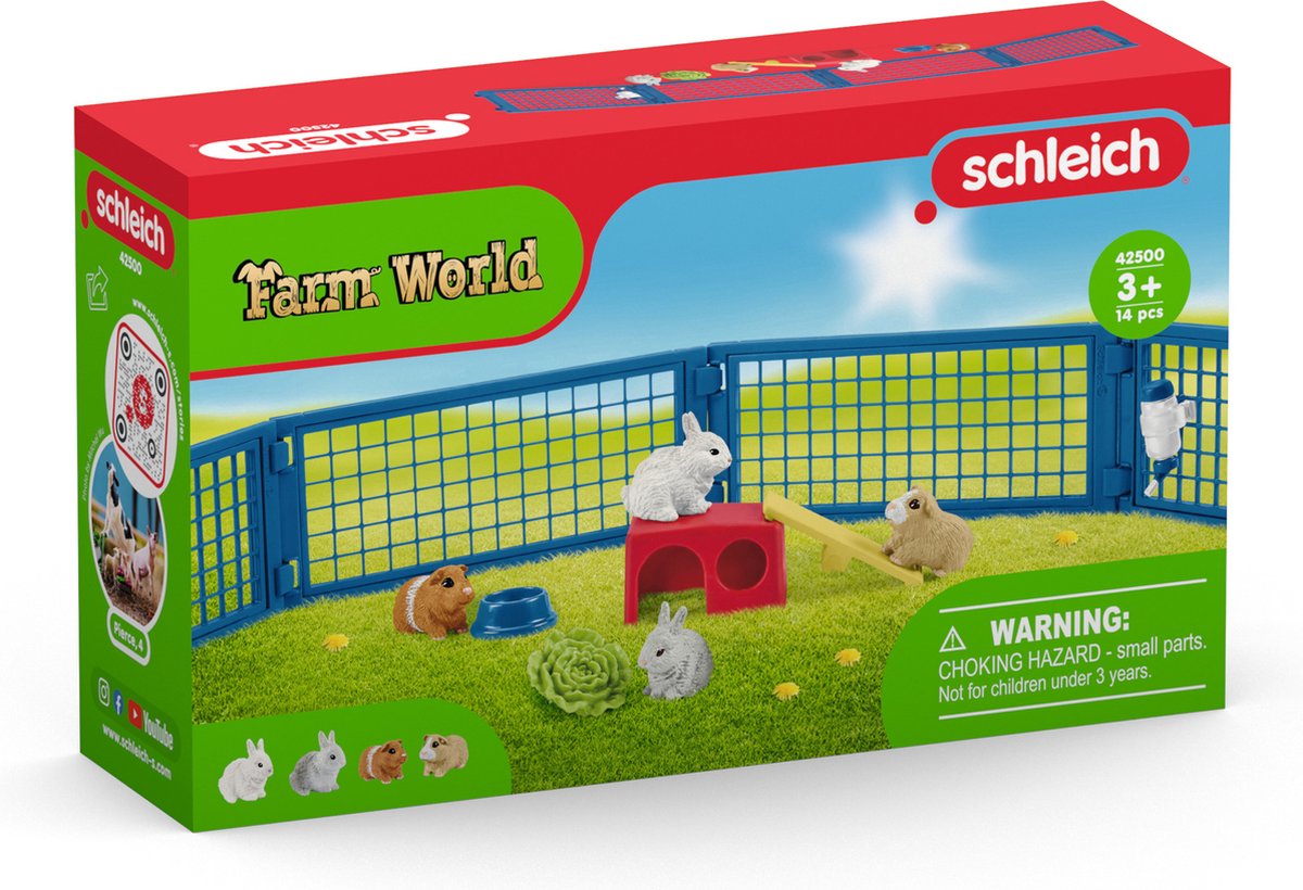 Schleich 42500 lapins et cobayes