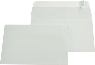 Enveloppes blanches Gallery - 114 x 162 mm - 500 pièces