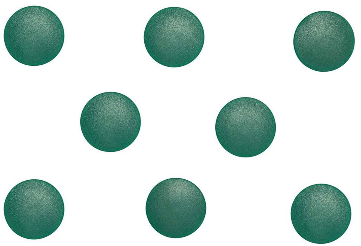 Aimant Maul rond massif 8 pièces 0,3 kg plastique ferrite bruchsicher ø 2 x 0,75 cm vert