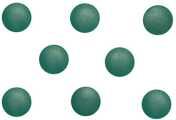 Aimant Maul rond massif 8 pièces 0,3 kg plastique ferrite bruchsicher ø 2 x 0,75 cm vert