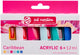 Talens art création • set de peinture acrylique caraïbes 6 x 12ml