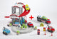 Garage Abrick avec transporteur et voitures