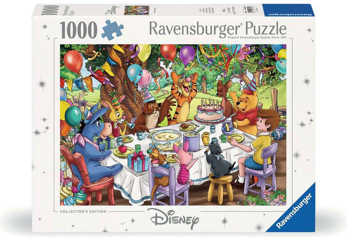 Ravensburger Jigsaw Puzzle Winnie de Pooh, 1000st.