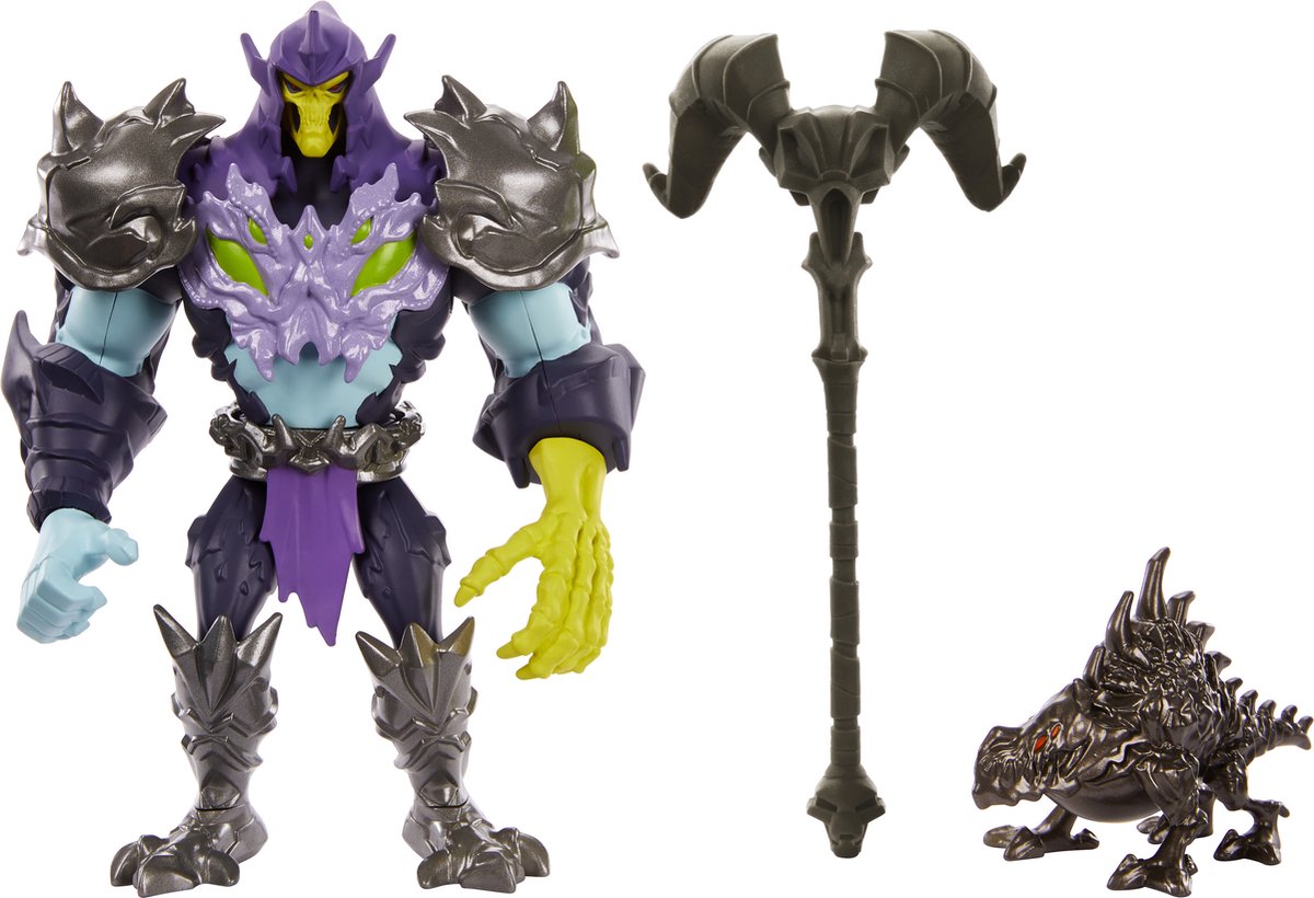 Mattel, les maîtres de l'univers, He-Man et la figurine squelette sauvage Eternia