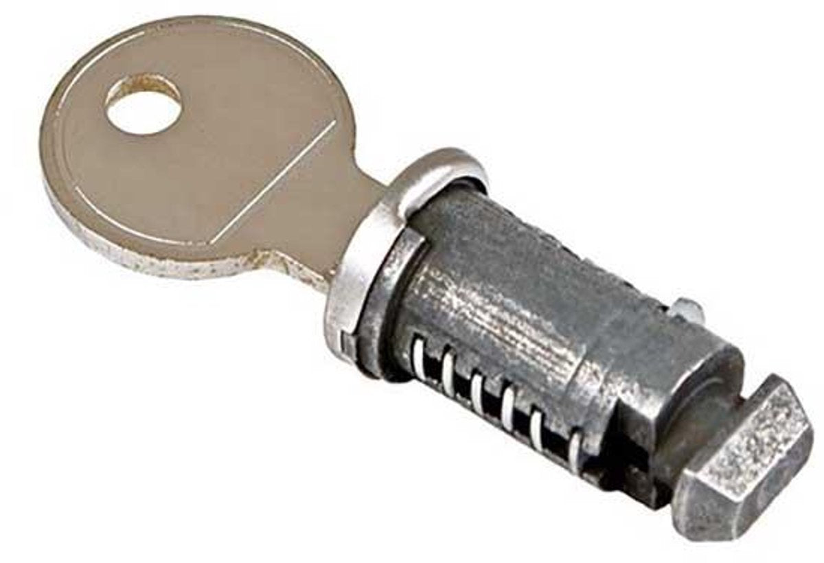 Serrure Thule n042 avec clé argent