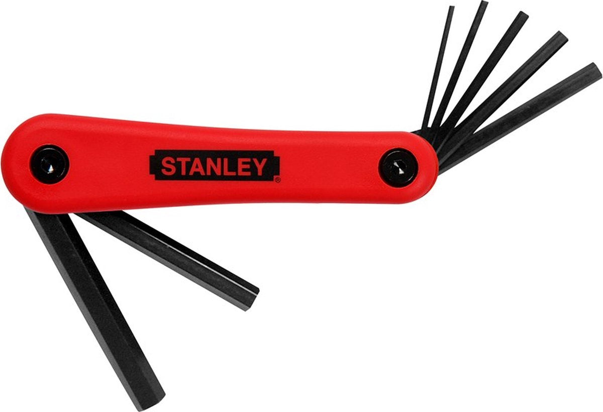 Jeu de clés coudées Stanley 7 pièces 2,5-10 mm