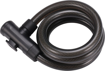 Câble antivol pour vélo Bbb - antivol de vélo avec 3 clés - longueur : 120 cm - épaisseur : 15 mm - câble antivol pour vélo de ville, vélo de course VTT - bbl-112