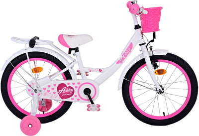 Volare Ashley Children's Bicycle - Girls - 18 pouces - blanc