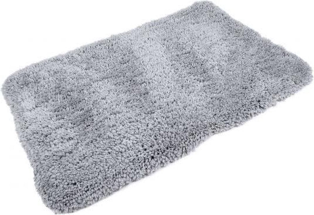 Tapis de banc Lex max 121x78 shaggy gris clair
