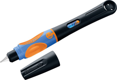 Stylo plume Pelikan griffix - droitier - noir fluo - blister