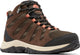 Chaussures de randonnée femme Columbia redmond iii mid waterproof - cordovan, corail foncé