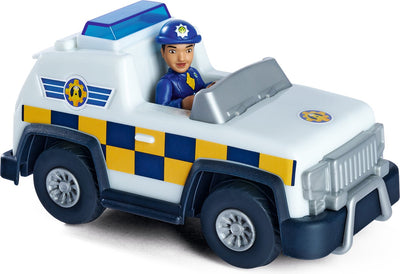 Simba - Sam le pompier - police - 4x4x avec figurine rose - véhicule jouet