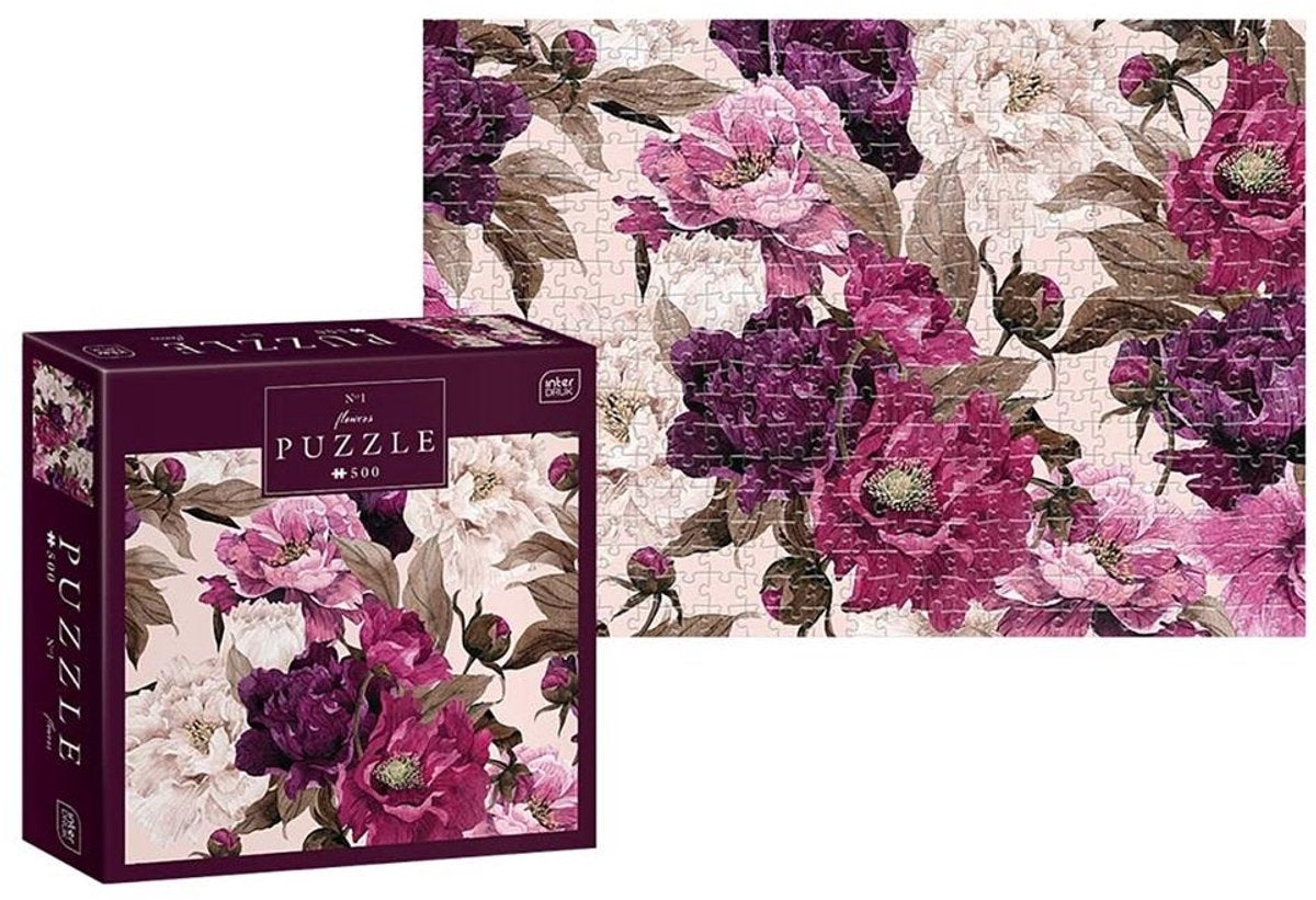 Puzzle Trefl 500 fleurs 1 - puzzle 500 fleurs 1