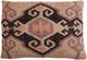Lex max coussin pour chien couronne kilim 100 x 70 cm marron