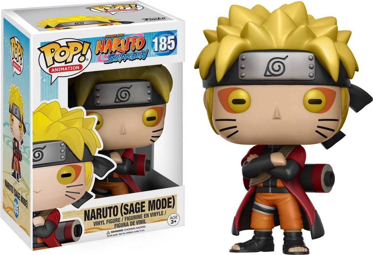 Funko Naruto (mode sage) #185 édition limitée - Naruto - animation - pop!