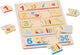 Goki Wooden Jigsaw Puzzle Apprenez à compter, 20e.