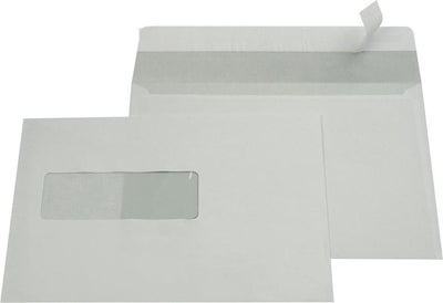 Enveloppes Gallery pi 156 x 220 mm, fenêtre gauche (500 pièces)
