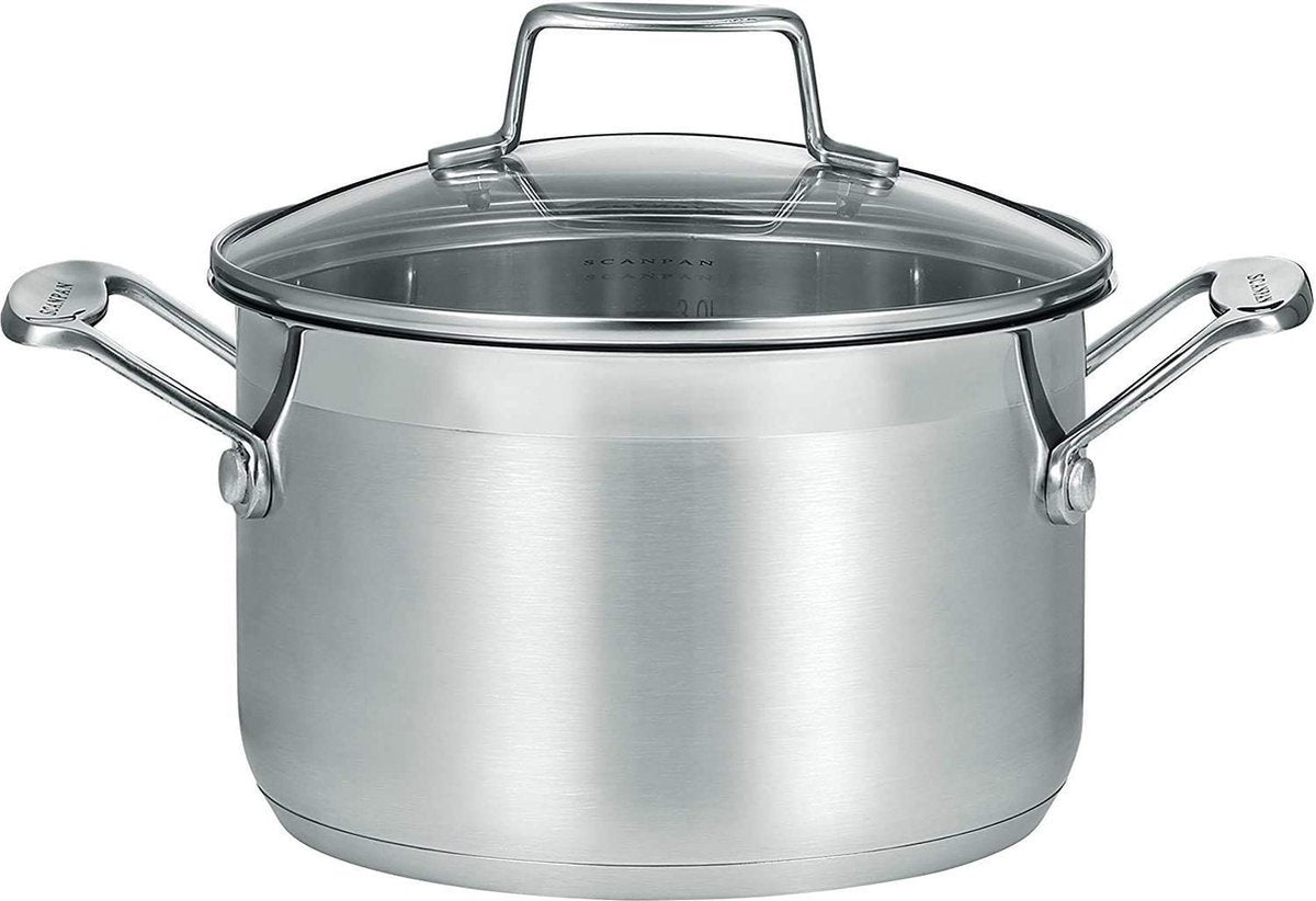Poêle Scan - impact - poêle avec couvercle - 4,5 litres - 22cm