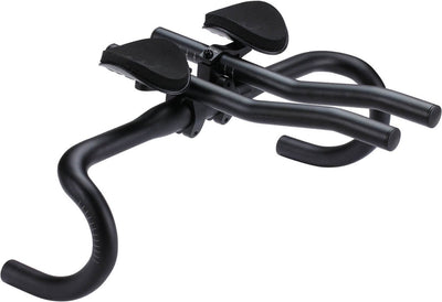 Bbb cycling aerobar vélo de course - guidon couché léger - aérobars réglables avec accoudoirs - guidon contre la montre - guidon de triathlon - compatible avec les guidons de vélo de 25,4 ou 31,8 mm - aerolight bhb-58