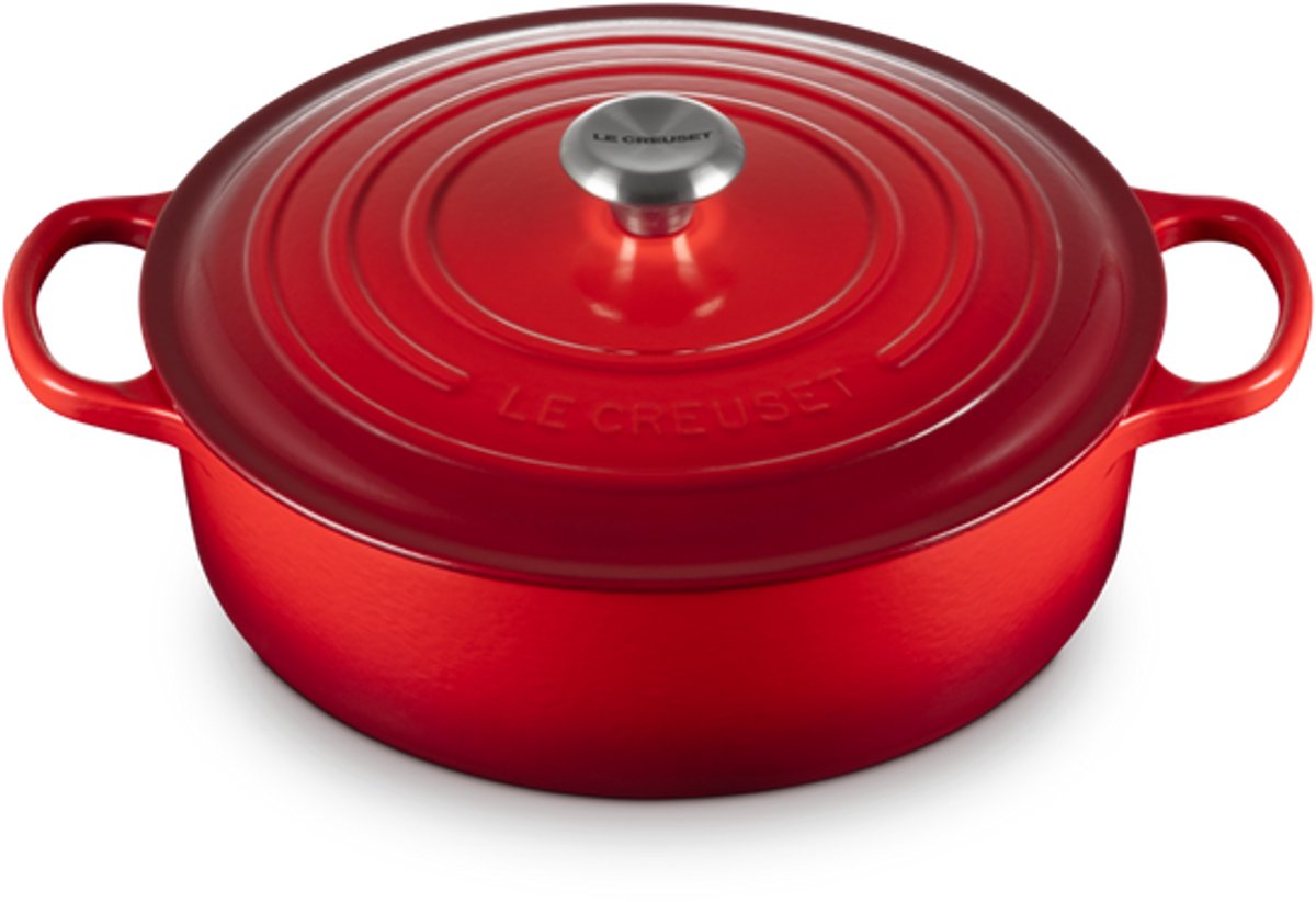 Rôtissoire basse Le Creuset 6,2l - 30cm rouge cerise